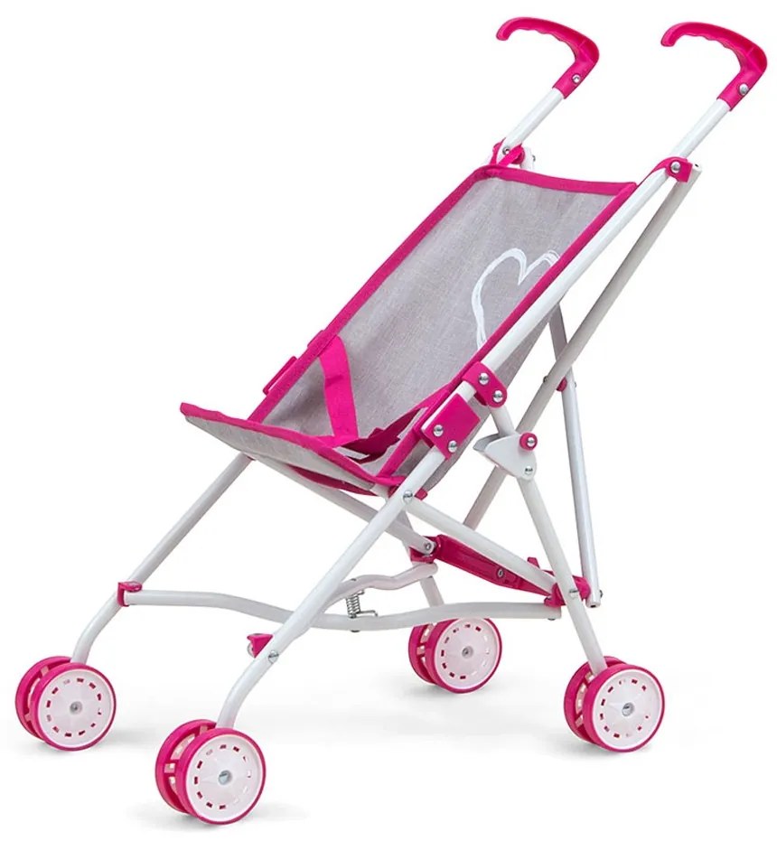 Játék golf babakocsi babáknak Milly Mally Julia Prestige Pink