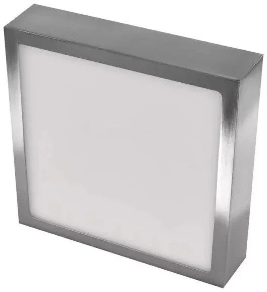 LED Mennyezeti lámpa LED/12,5W/230V 3000/3500/4000K 17x17 cm króm