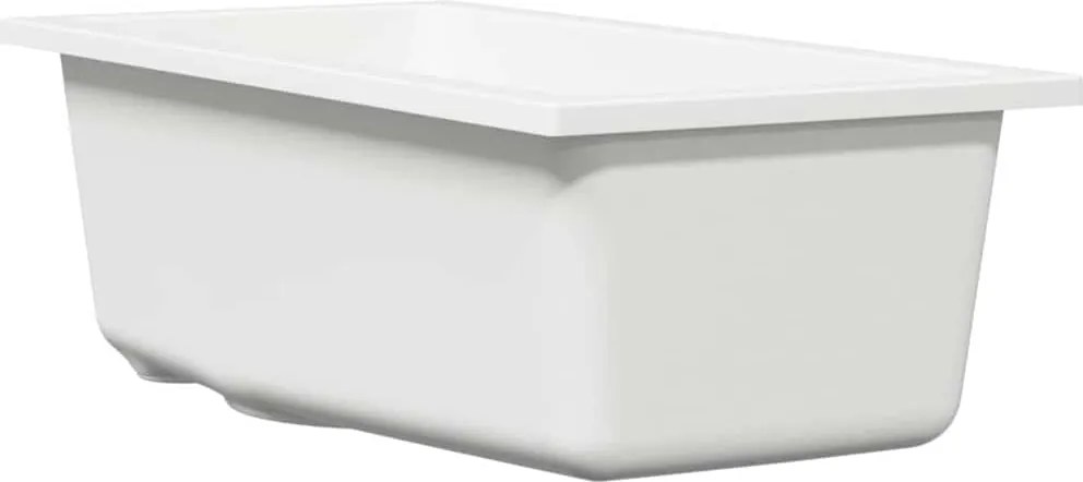 vidaXL Konyhai mosogató Fehér 21 x 44 x 14 cm Gránit