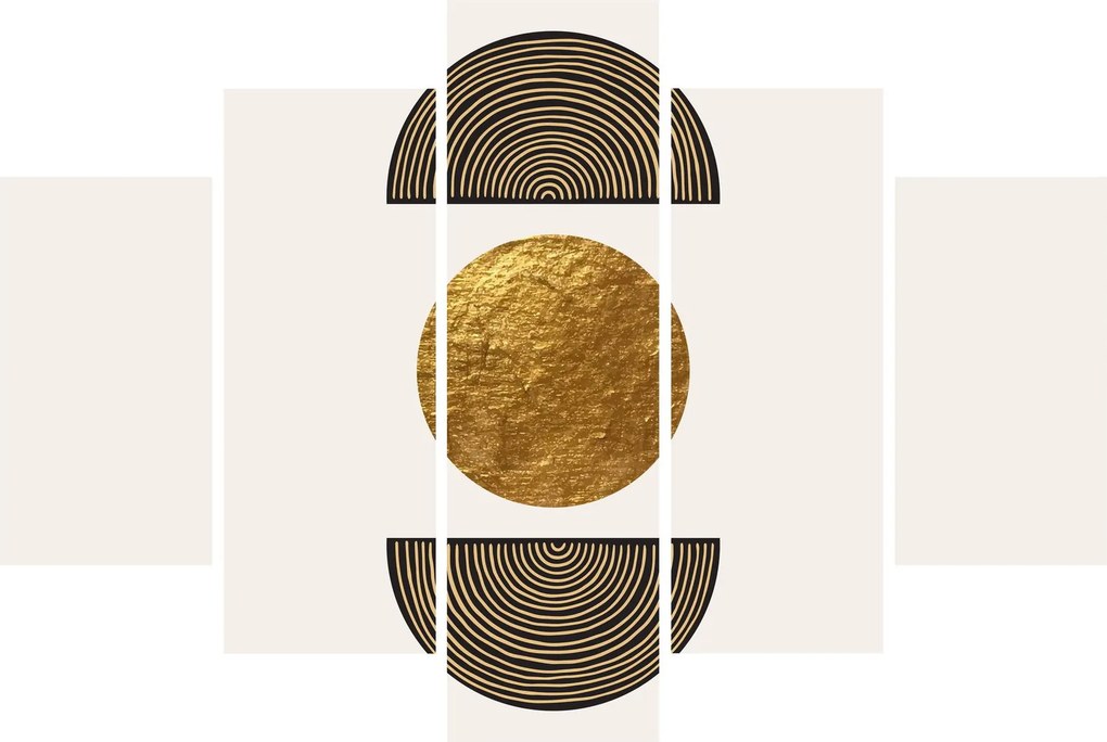 Kép - Arany dísz N⁰1 (150x105 cm)