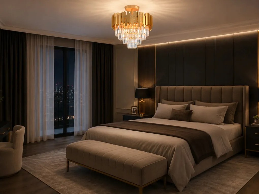 PLAZA kristály mennyezeti csillár - N2200