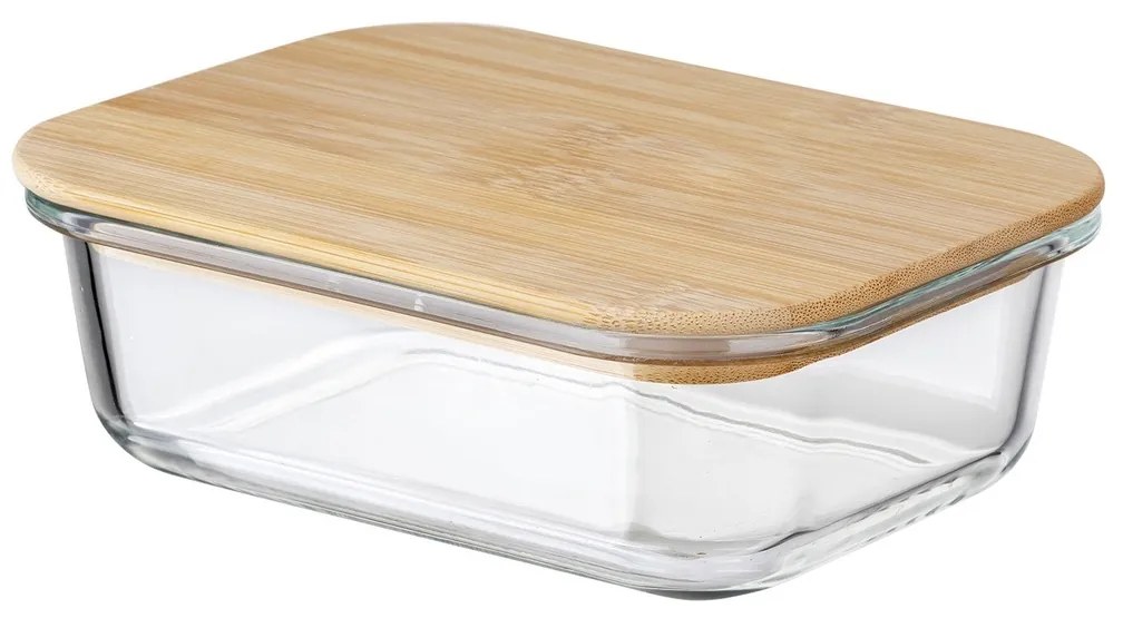 Florina Clavato üvegedény bambusz fedéllel , 630 ml, S