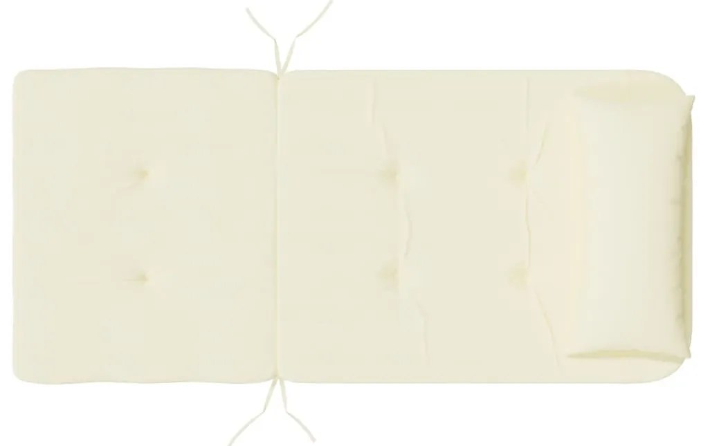 2 db krémszínű oxford-szövet Adirondack-székpárna