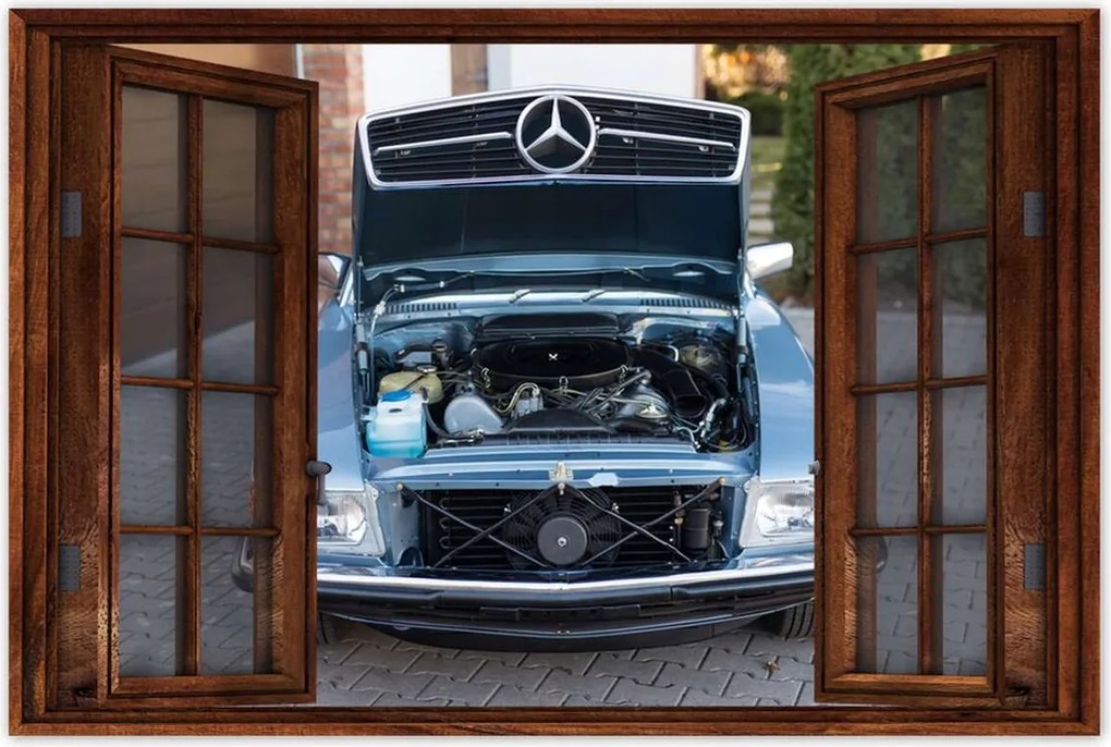 Poszterek 90x60 Mercedes 450 Slc Klasszikus