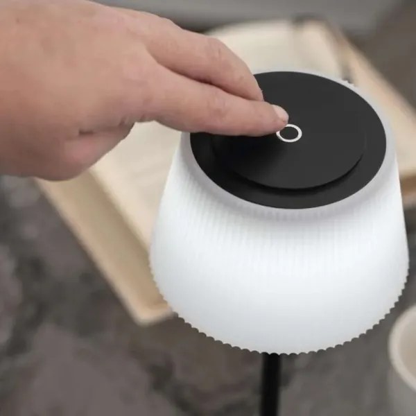 EMOS Z7630B - LED Dimmelhető újratölthető lámpa KATIE LED/4W/10V 1800mAh IP44 fekete