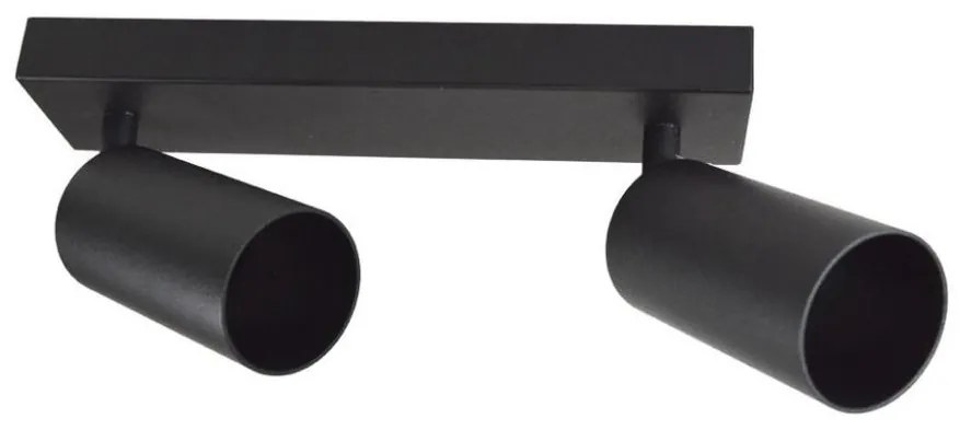 Spotlámpa FARGO 2xGU10/30W/230V fekete