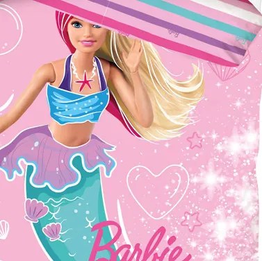 Pamut ágynemű BARBIE Mermaid 140x200 cm