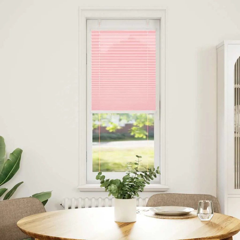pliszírozott redőny rózsaszín 40x150 cm szövetszélesség 39,4 cm