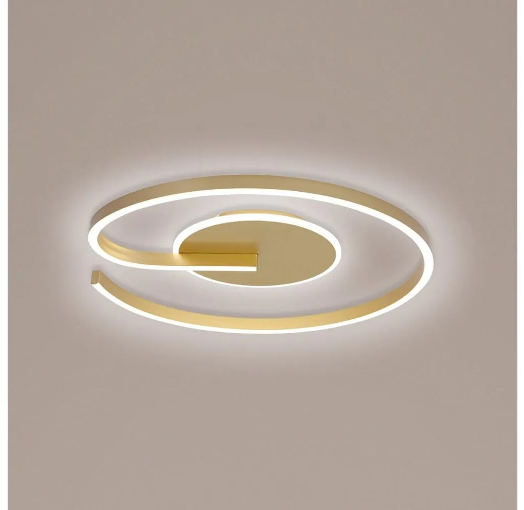 Brilagi Brilagi -LED Dimmelhető mennyezeti lámpa SPIRAL LED/56W/230V 3000/4000/6000K + távirányító BG1336