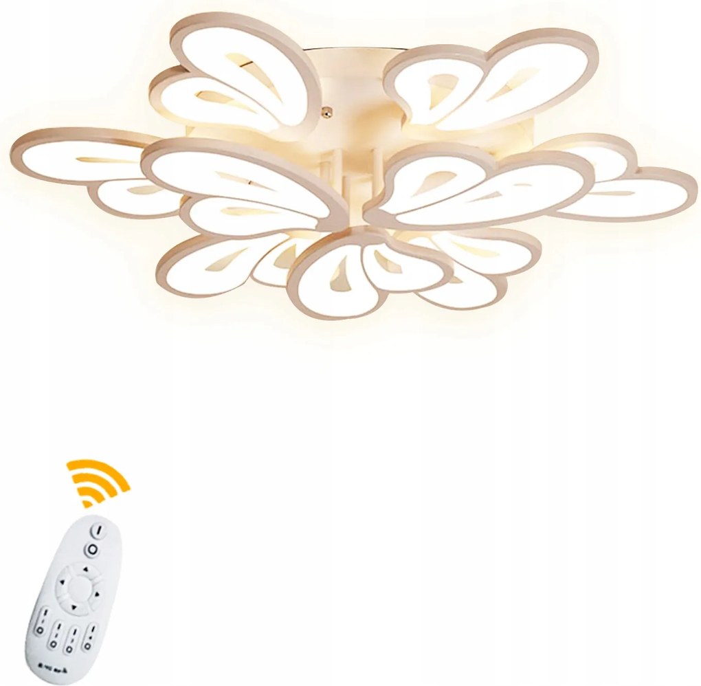 Modern Led mennyezeti lámpa 64W fényerőszabályozható