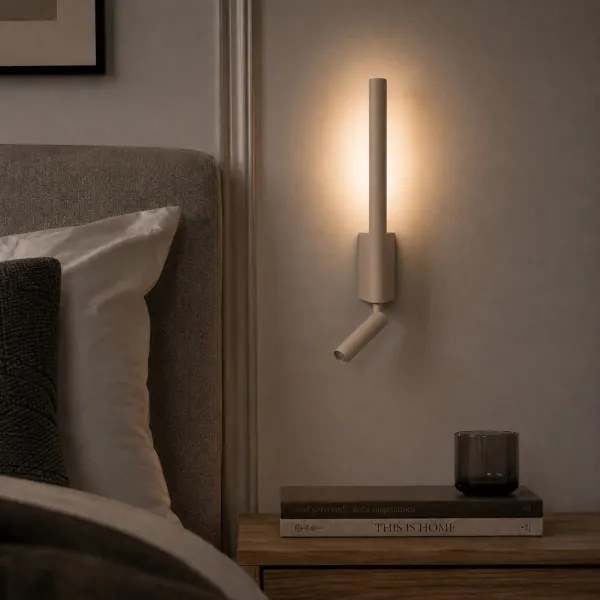 Brilagi - LED fali spotlámpa VIXON LED/3W/230V + LED/5W bézs CRI 90