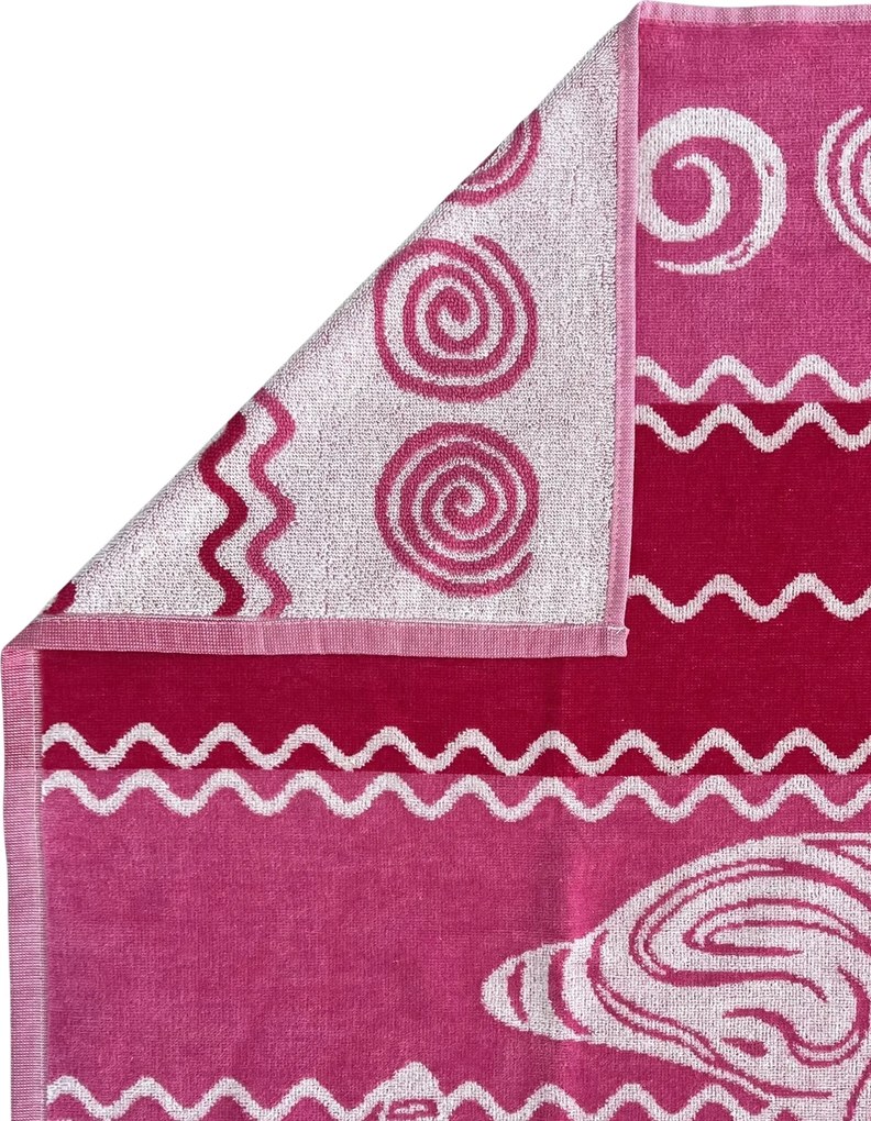 PANTELLERIA Strandtörölköző pink 165x90cm