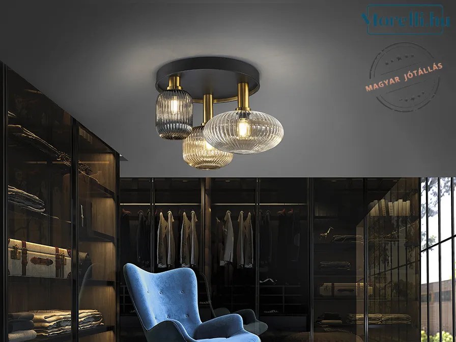 SCHULLER 225342 NORMA Glamour Mennyezeti Lámpa E27 IP20