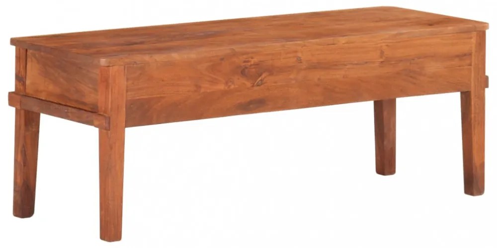 tömör akácfa TV-szekrény 110 x 40 x 41 cm