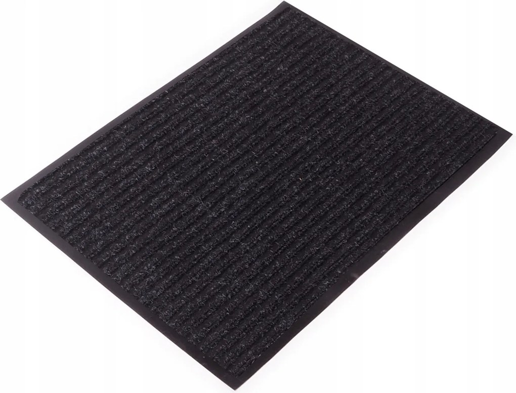 Linder Exclusiv Lábtörlő 60x90 cm Fekete