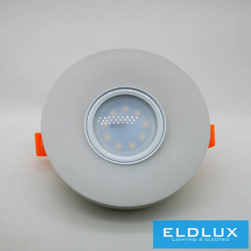 ELDLUX PARTEM süllyesztett lámpatest LED 9W NW + GU10 fehér