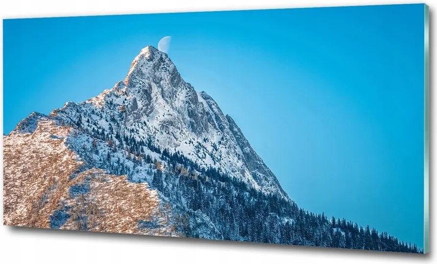 Fotó üvegkép Móló a tóparton 100x70