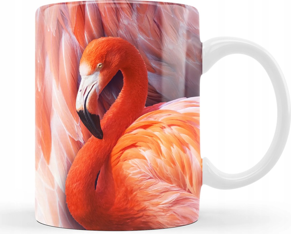 Flamingós Bögre Flamingó születésnapra 330 ml strapabíró forró italok nagy