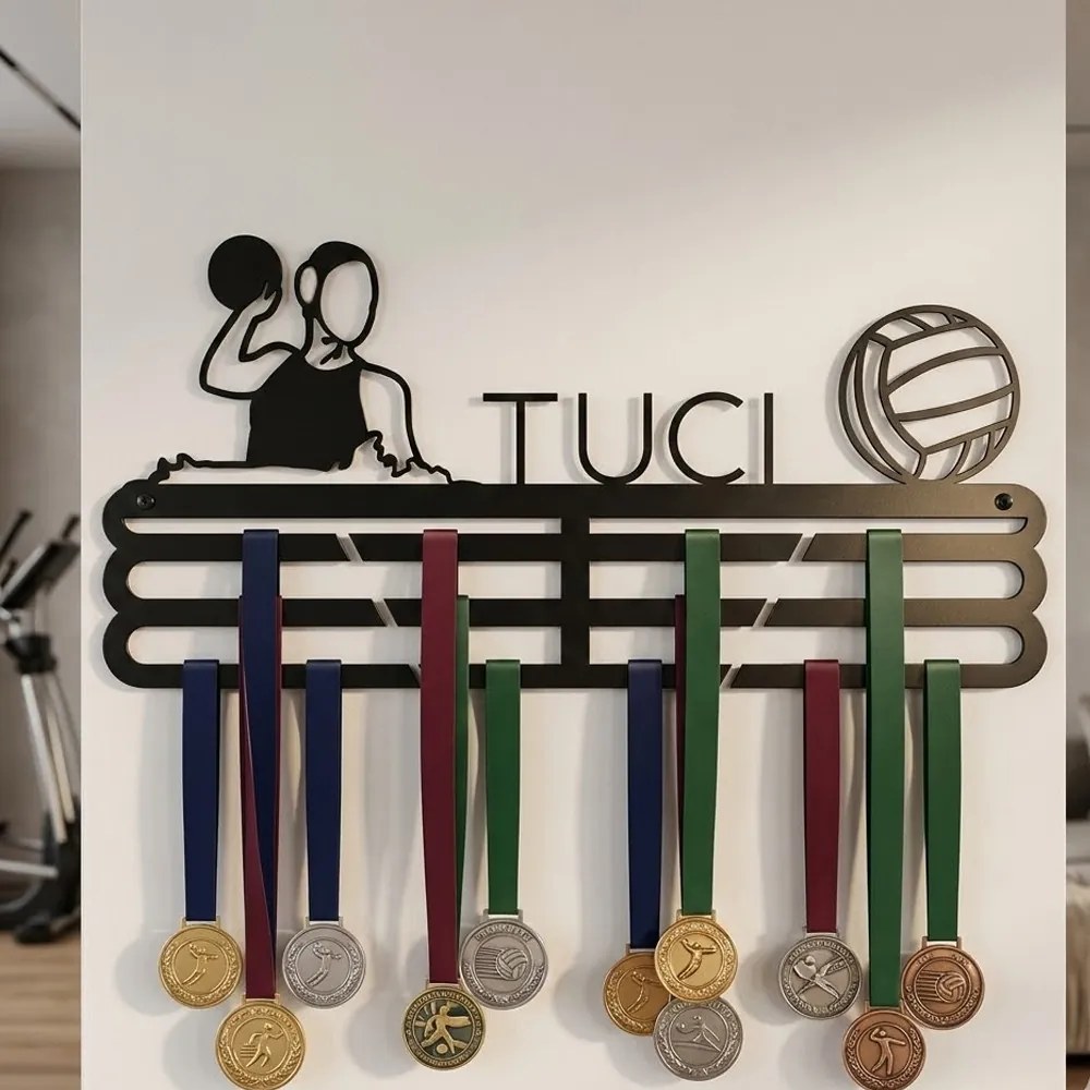 Vízilabdás éremtartó style2