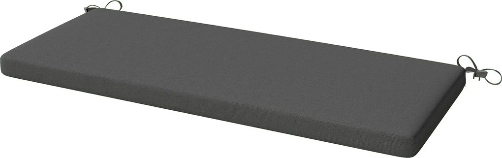 Outsunny párnázott kerti padpárna 110 x 46 x 6,5 cm, 2 személyes, levehető huzattal, UPF 30+, vízálló, rögzítőszíjak — Aosom