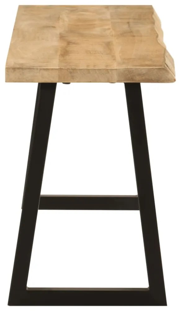 tömör mangófa pad természetes éllel 105 cm