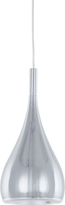 Krómozott függőlámpa Anon Króm csepp