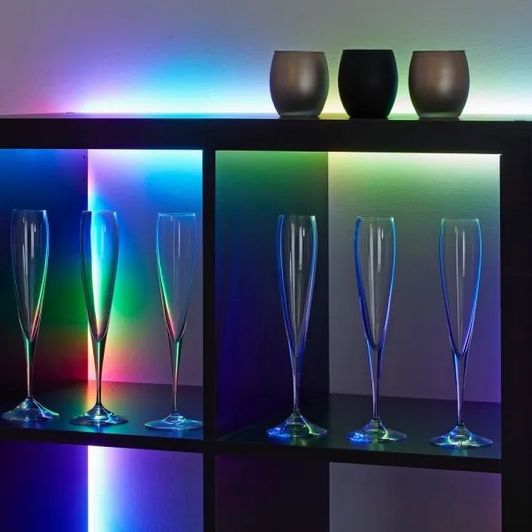 Brilo - LED RGB Dimmelhető szalag 6,6m LED/6W/USB + + távirányító