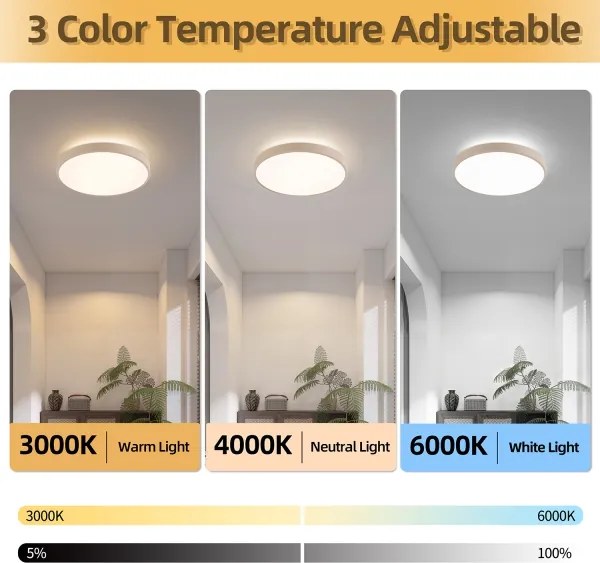 Brilagi - LED dimmelhető lámpatest GLASS POOL DOUBLE LED/48W/230V 40 cm bézs + távirányító