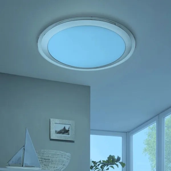 Eglo 33255 - LED RGBW fényerőszabályozható mennyezeti lámpa COMPETA-C LED/17W/230V, átm. 43 cm