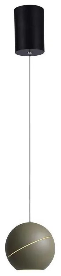 LED Csillár zsinóron LED/8,5W/230V 3000K szürke