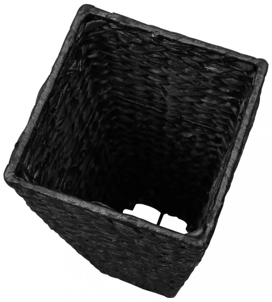 vidaXL 3 db fekete vízijácint növénytartó