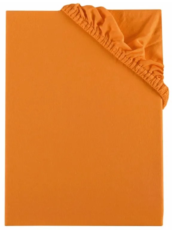 EMI narancssárga szupersztreccs lepedő, 90 (100)x200-as lap