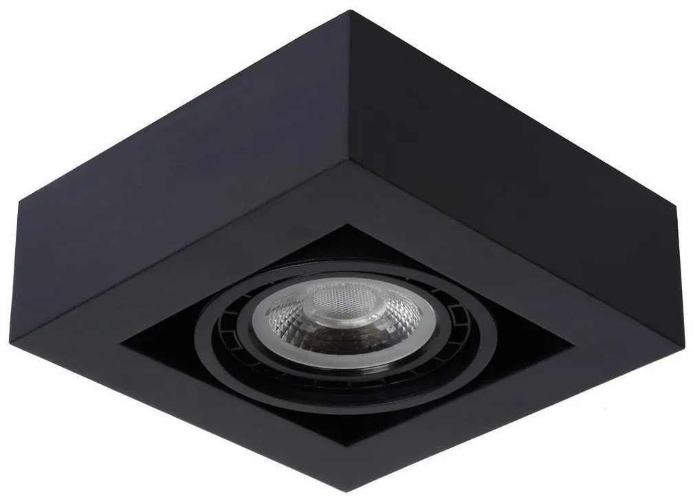 Lucide 09120/12/30 - LED Dimmelhető spotlámpa ZEFIX 1xGU10/12W/230V fekete