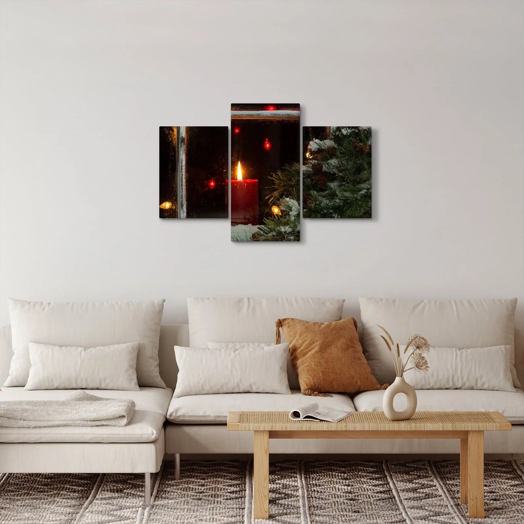 Kép - Izzó karácsonyi gyertya (90x60 cm)