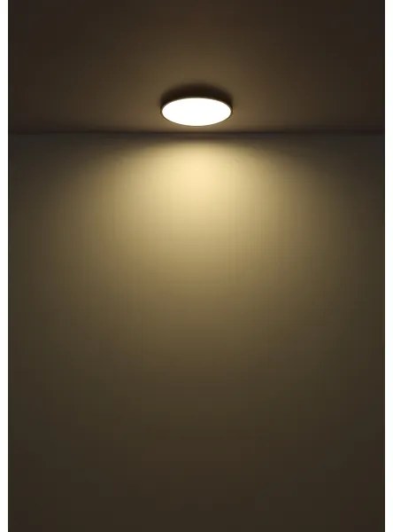 Globo 41566-15S - LED Mennyezeti lámpa NIELSEN LED/15W/230V átm. 23 cm fekete