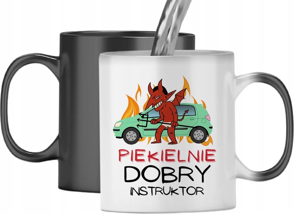 Mágikus Bögre Oktatónak Színváltós, fényképes nyomattal