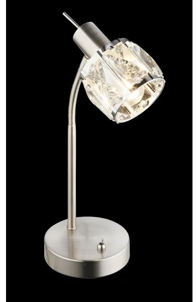 Globo 54356-1T - Asztali lámpa KRIS 1xE14/40W/230V