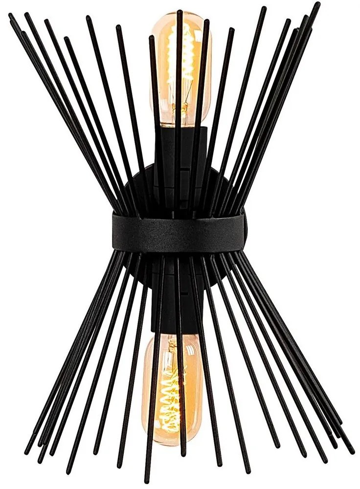 Fali lámpa KIRPI 2xE27/40W/230V