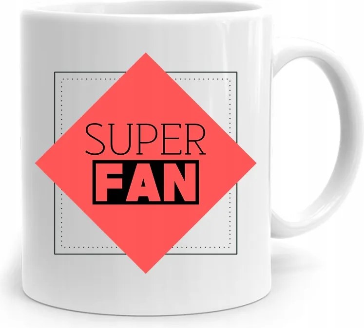 Szurkolóknak Szurkolói Bögre Szuper Fan nyomott mintával