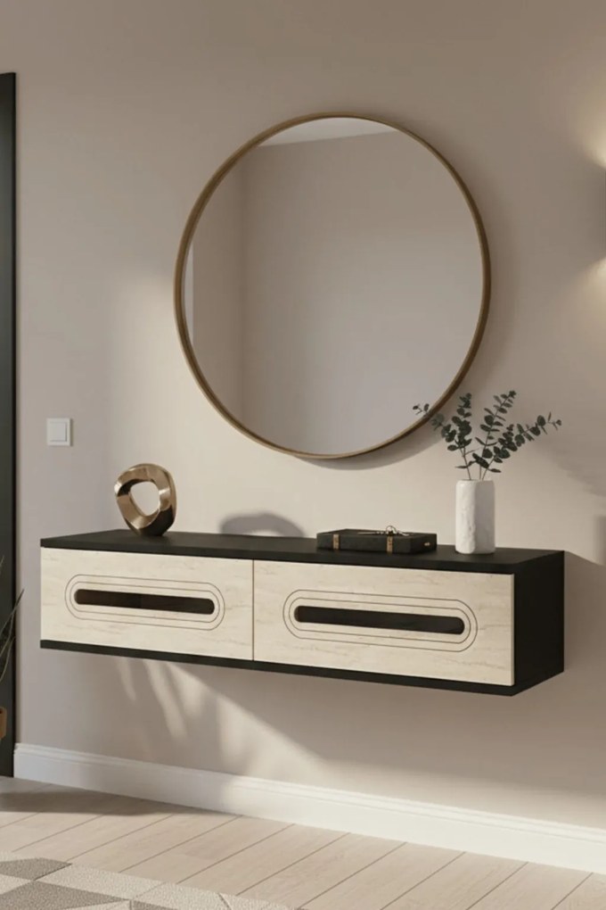 Rany 120 - Anthracite, Travertine, Silver