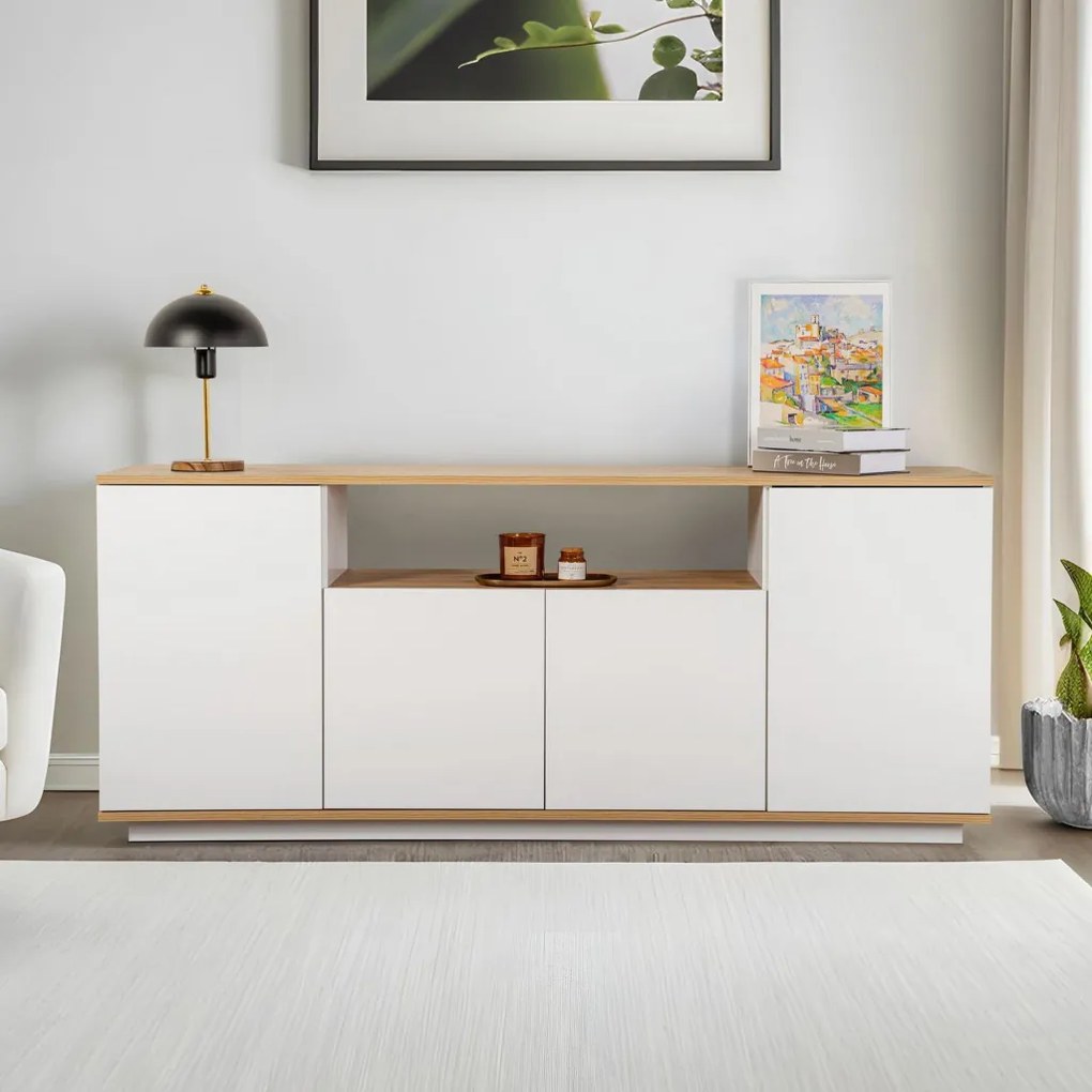 Arista - White, Cadiz Oak