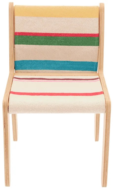 Natúr színű gyerek szék Kaarol – Lorena Canals