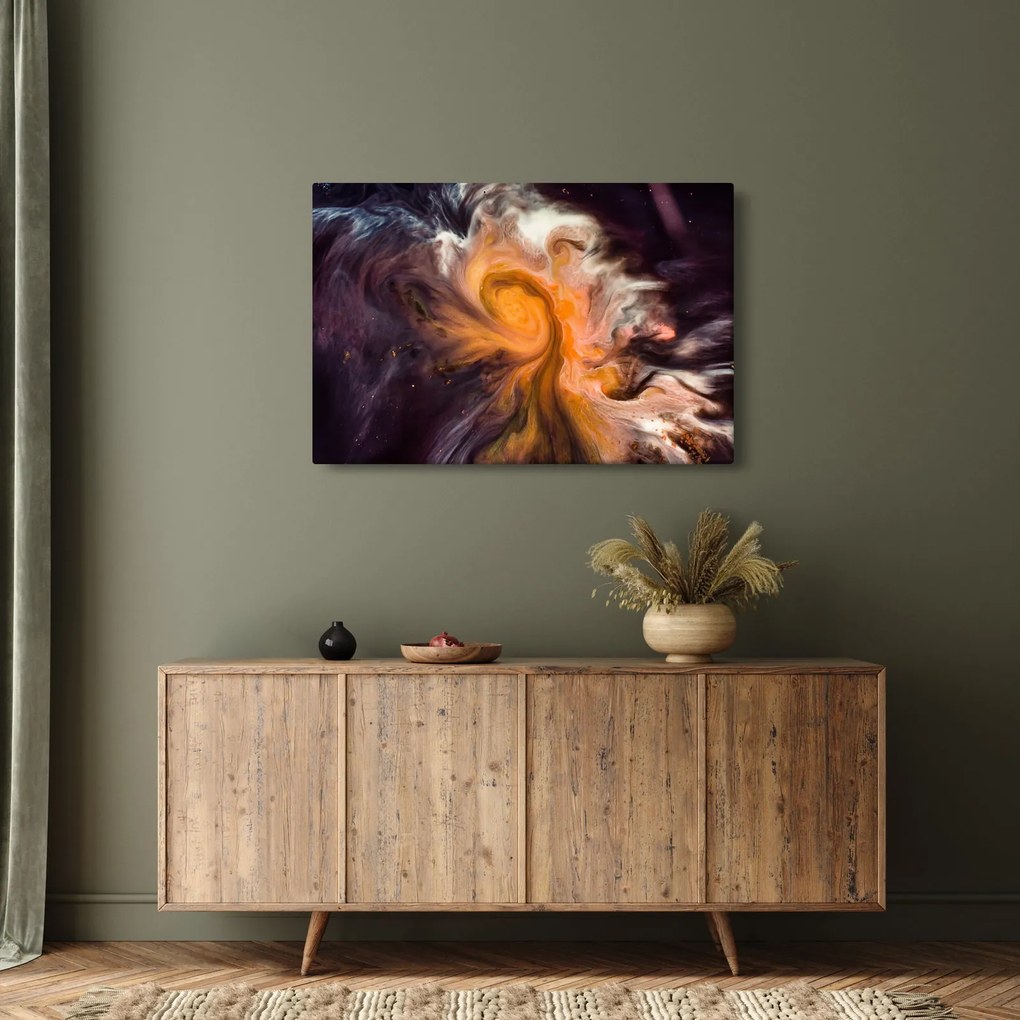 Absztrakt kép - univerzum (90x60 cm)