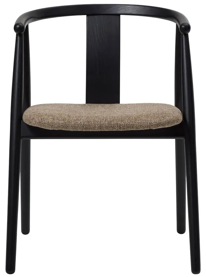 Fekete-bézs étkezőszék Relate – Unique Furniture