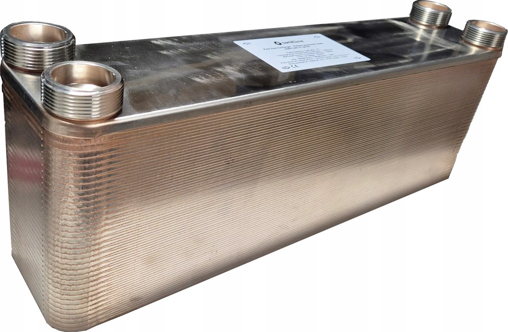 Hőcserélő Sanitline SL-60-70 1 1/2" 270kW 70 lemezes DN40 6/4"