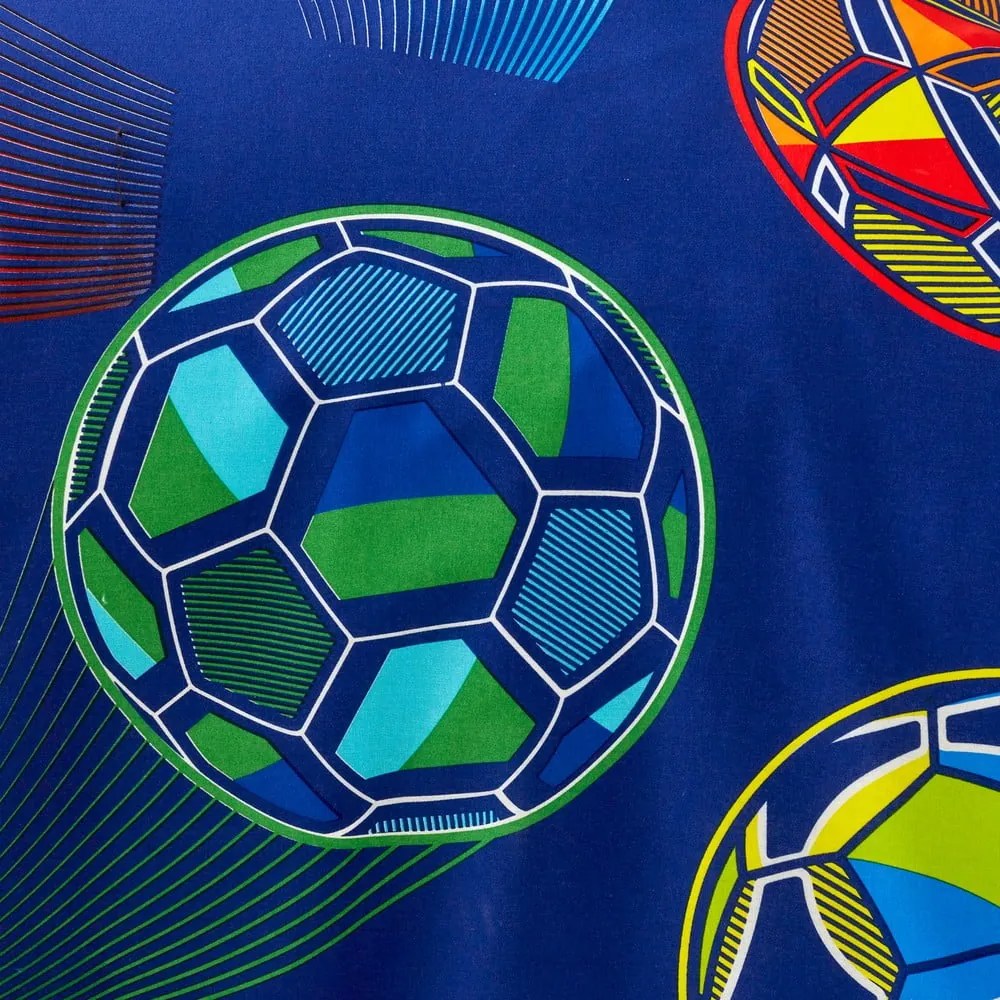 Egyszemélyes gyerek ágyneműhuzat 135x200 cm Bright Football – Catherine Lansfield