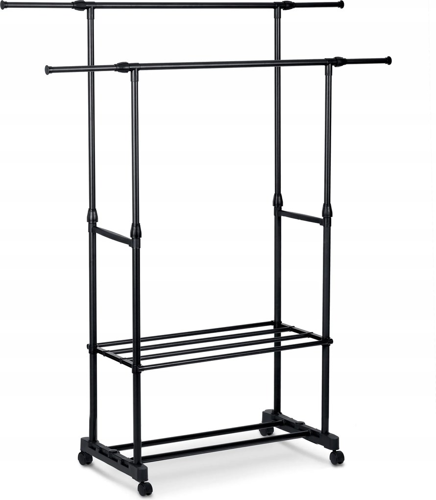 Massido 686200 álló ruhafogas, fekete