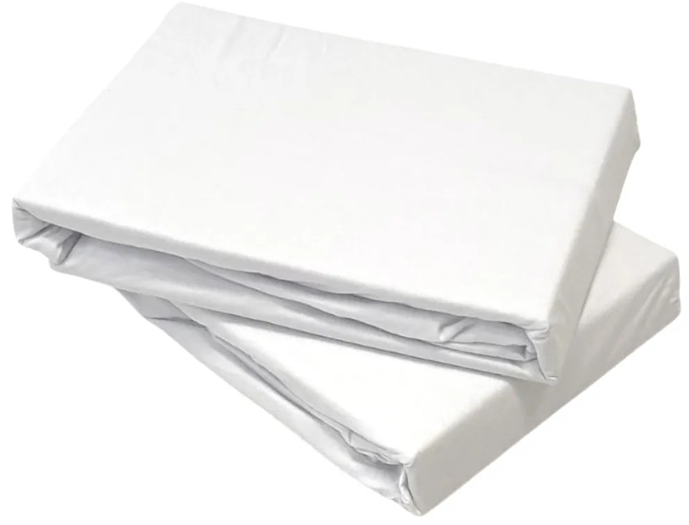 Jersey fehér lepedő TiaHome - 180x200cm