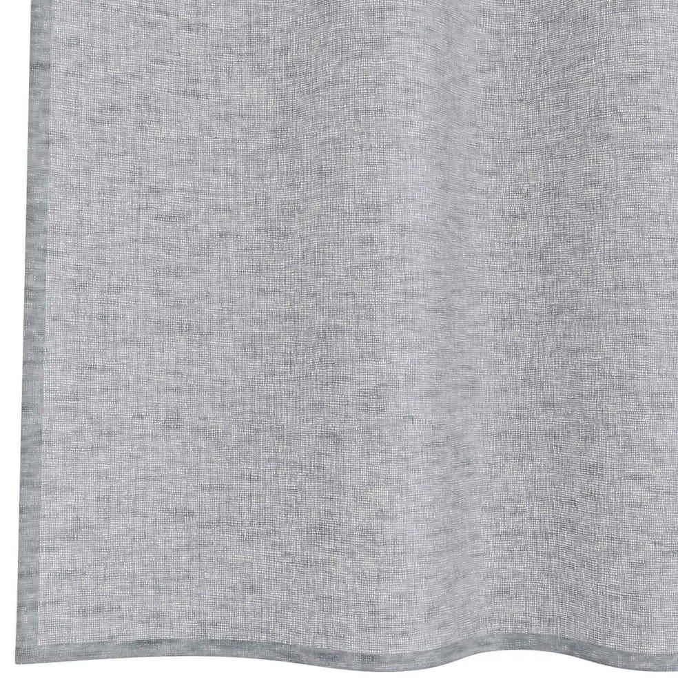 Függönyök függönyökkel 2 pcs Sötétszürke 140x175cm Poliészter