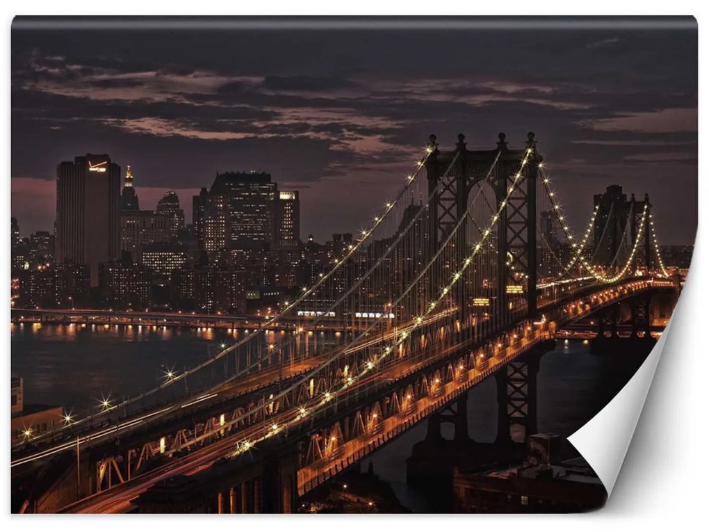 Gario Fotótapéta Híd New Yorkban Anyag: Vlies, Méret: 400 x 280 cm